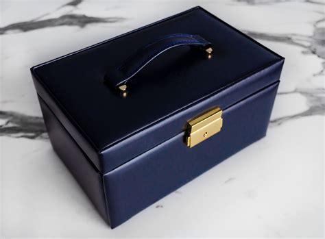 navy blue jewelry boxes